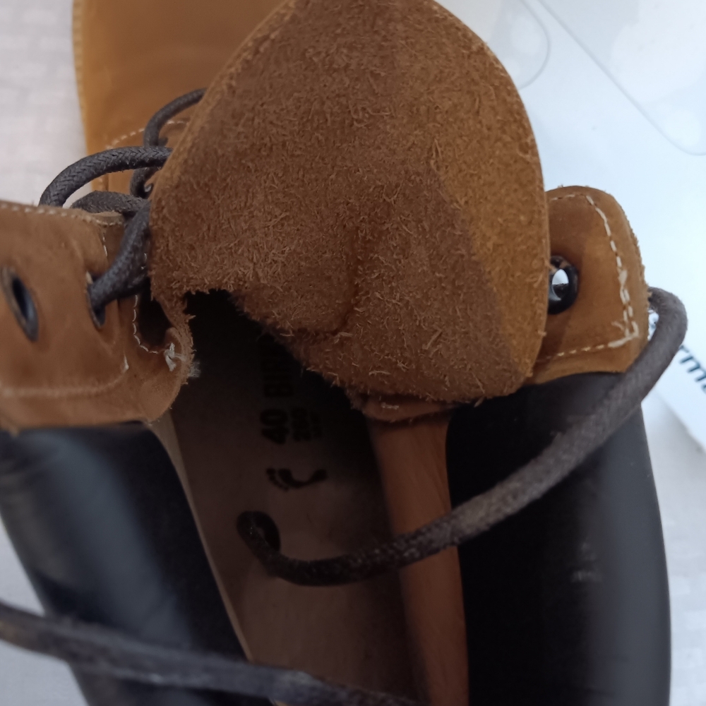 RARE Birkenstock Norton Ankle Boots 40 Narrow *Timberland style* - Picture 3 of 11